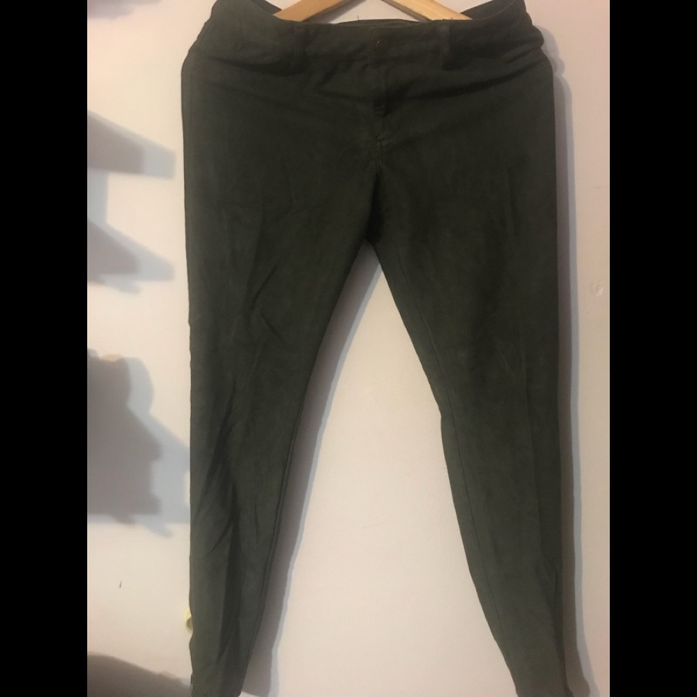 A&F suede pants
